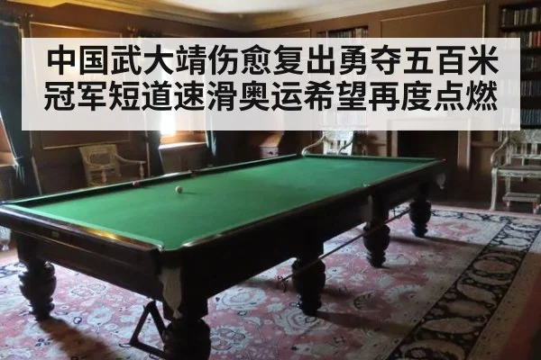 中国武大靖伤愈复出勇夺五百米冠军短道速滑奥运希望再度点燃
